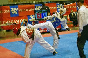 Yasmina Aziez en demi finale
