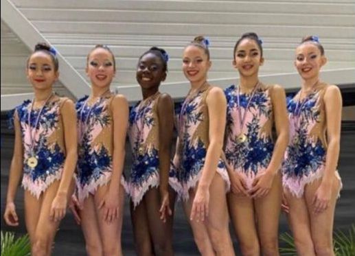 Une bonne fin de semaine pour le CMOV  gymnastique rythmique